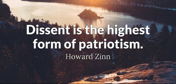 Dissent is Patriotism